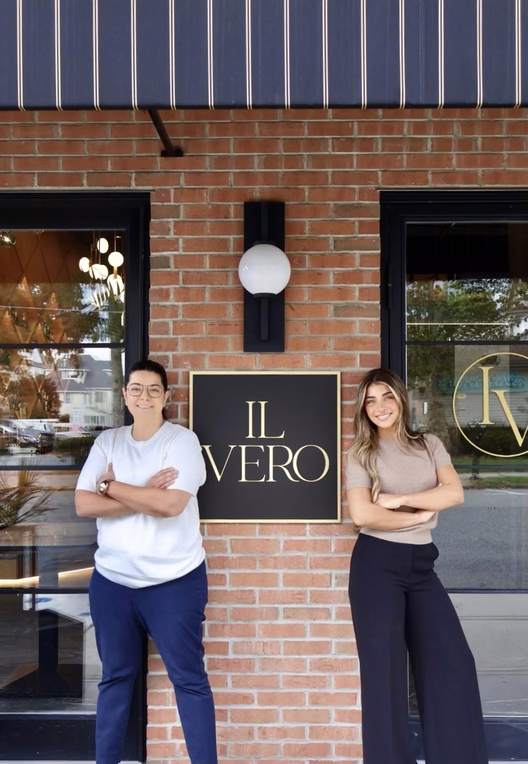 Maria Sausa and Gia Giudice outside Il&nbsp;Vero in Westwood